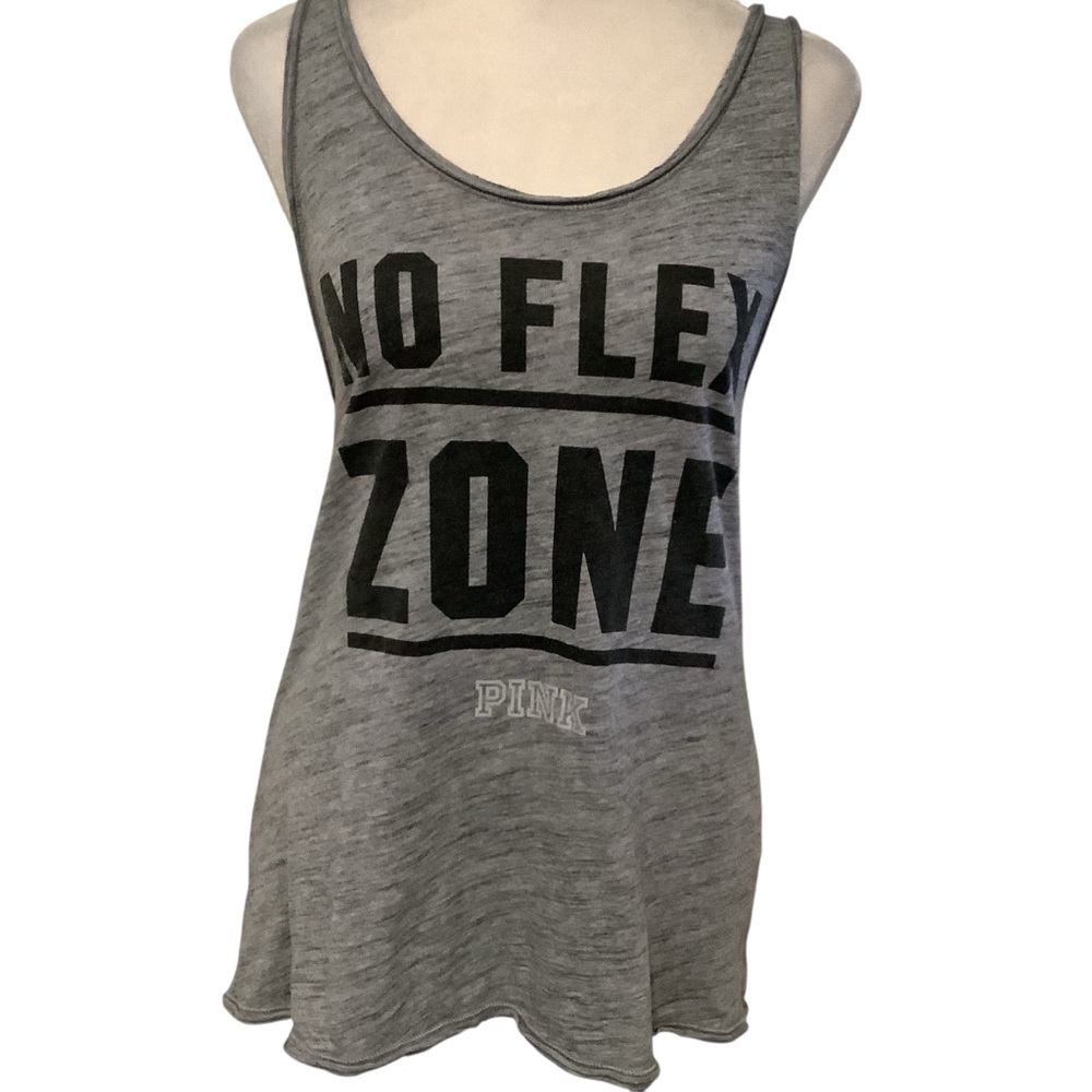 Victoria's Secret PINK Gray Tank Top. Size S